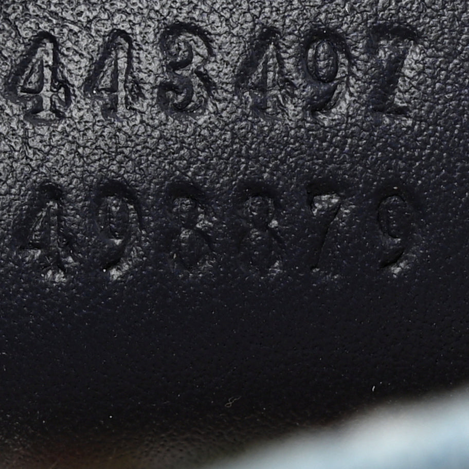 Gucci Denim Matelasse Small Pearly GG Marmont Shoulder Bag Blue Image 7