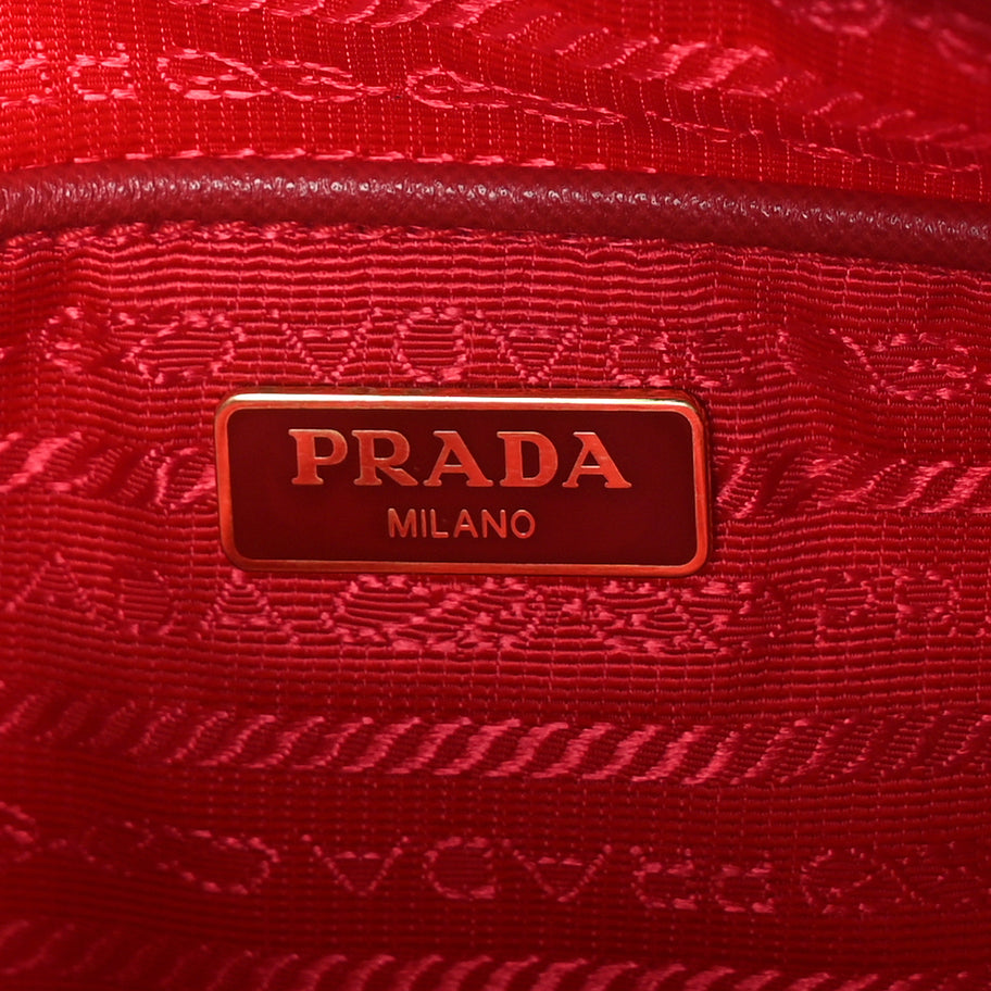 Prada Tessuto Nylon Small Shoulder Bag  Rosso Image 5