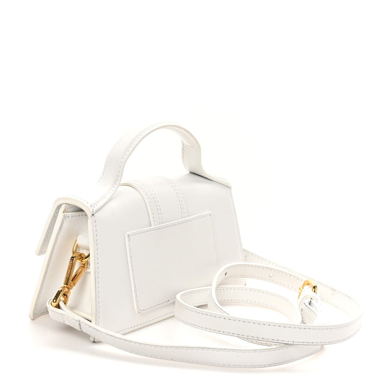  Jacquemus Smooth Calfskin Le Bambino White