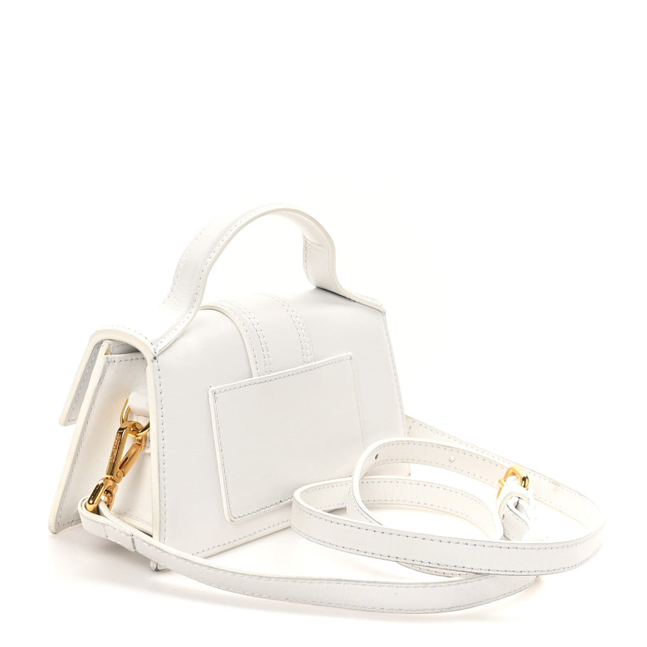 Jacquemus Smooth Calfskin Le Bambino White Image 2