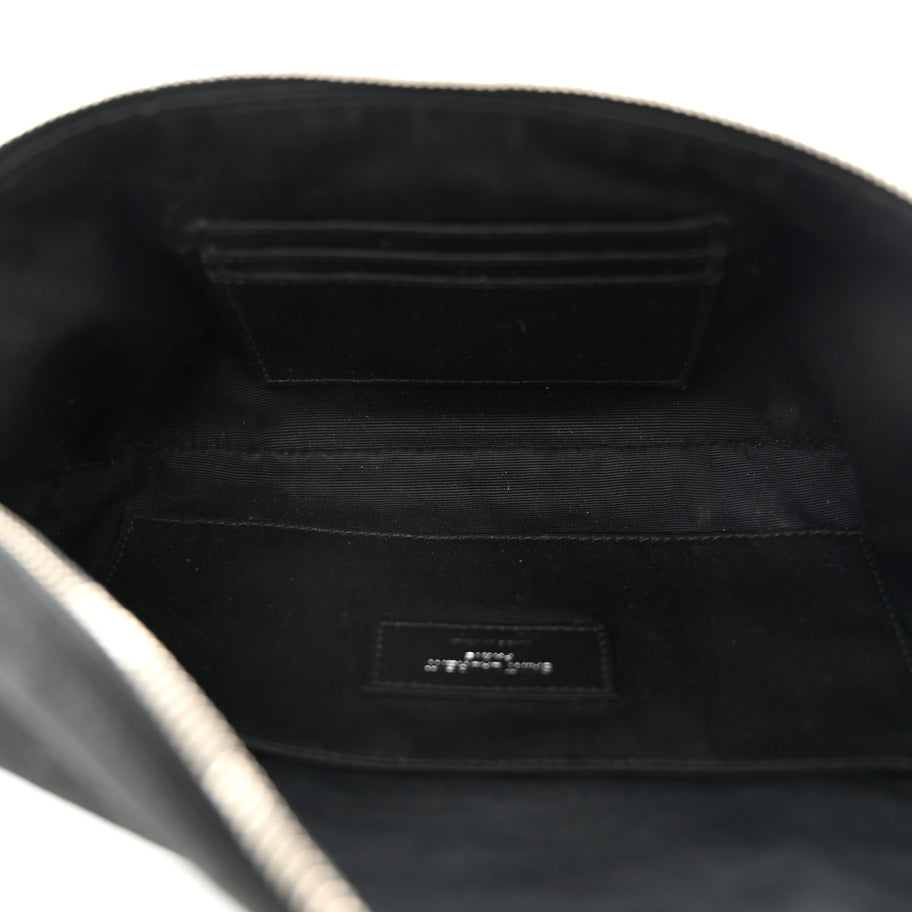 Saint Laurent Canvas Monogram Belt Bag Black Image 5