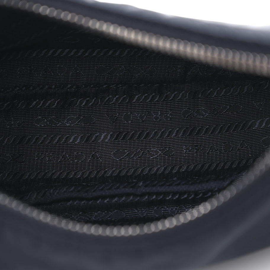 Prada Nylon Re-Edition 2005 Shoulder Bag Black Image 5