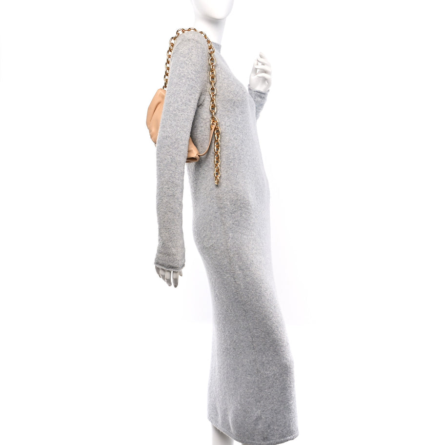 Bottega Veneta Nappa The Belt Chain Pouch Almond Image 2