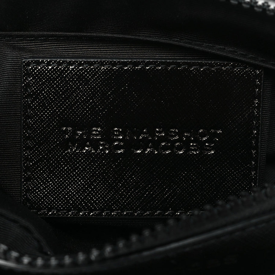 Marc Jacobs Saffiano Snapshot Camera Bag Black Image 7