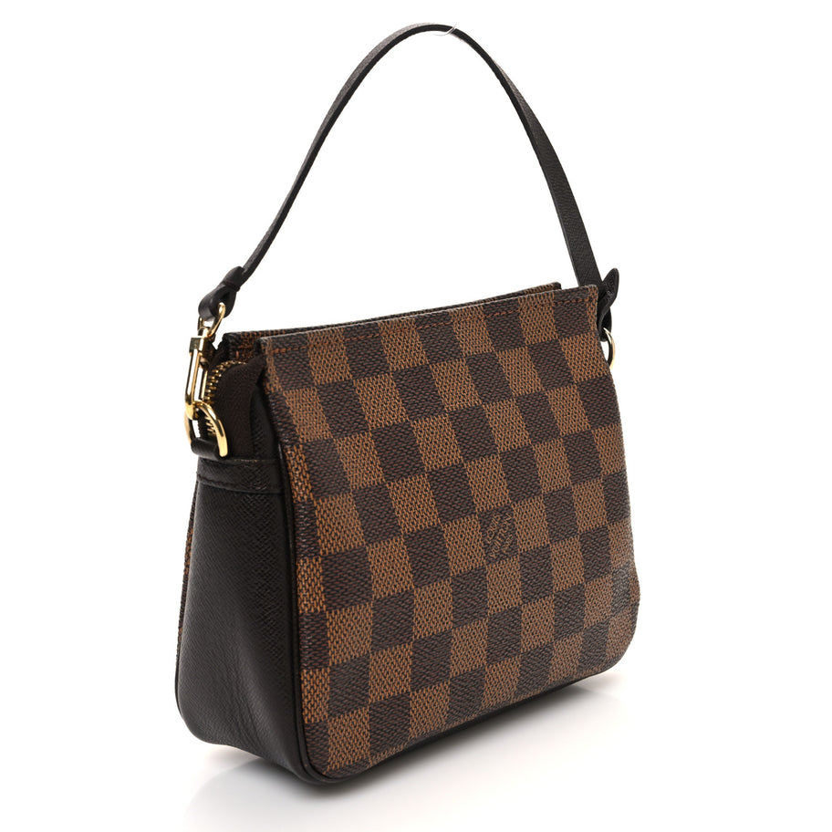 Louis Vuitton Damier Ebene Trousse Make Up Bag Pochette Image 3