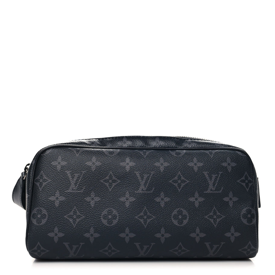 Louis Vuitton Monogram Eclipse Dopp Kit Toilet Pouch Image 1