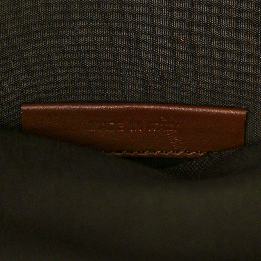 Fendi Canvas Vitello King Logo Embroidered Medium Sunshine Shopper Tote Grezzo Ghianda Image 7