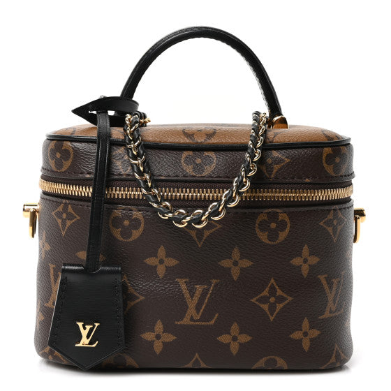 Louis Vuitton Reverse Monogram Vanity PM Black Image 1
