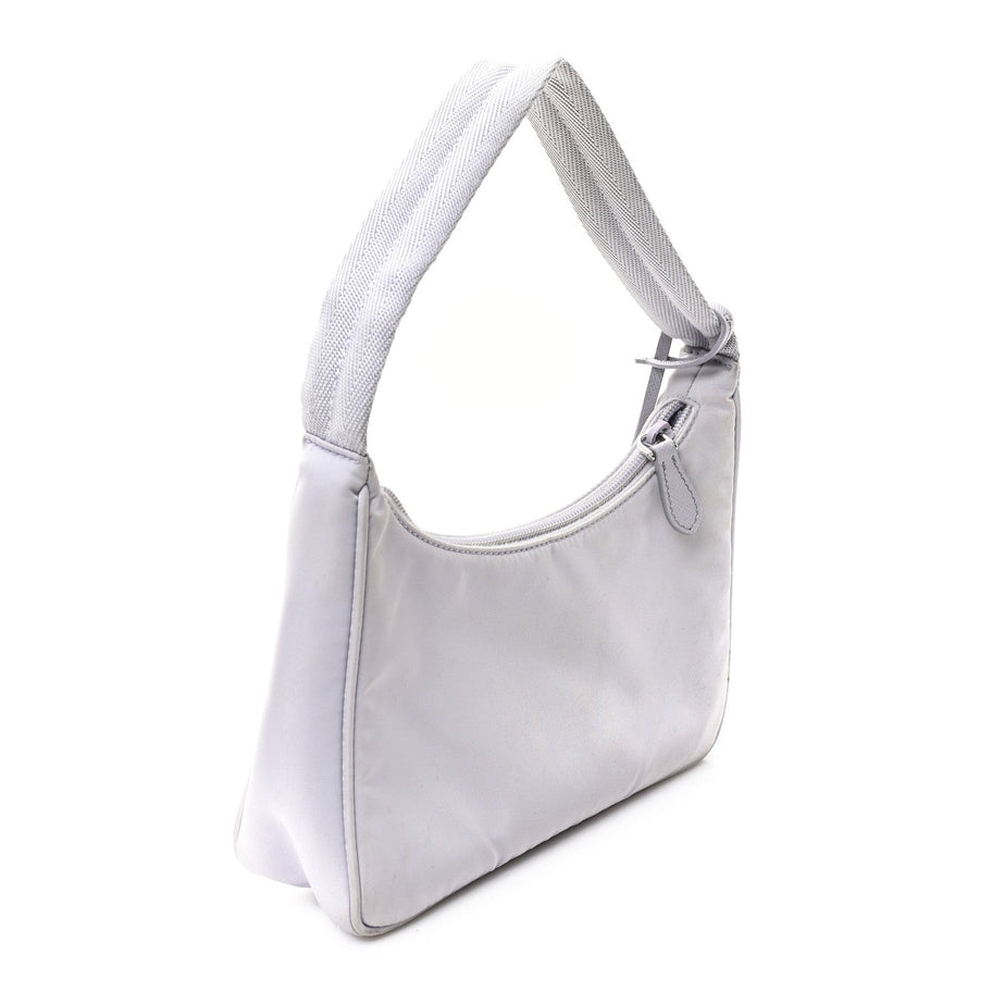 Prada Tessuto Nylon Mini Re-Edition 2000 Bag Fiordaliso Image 3