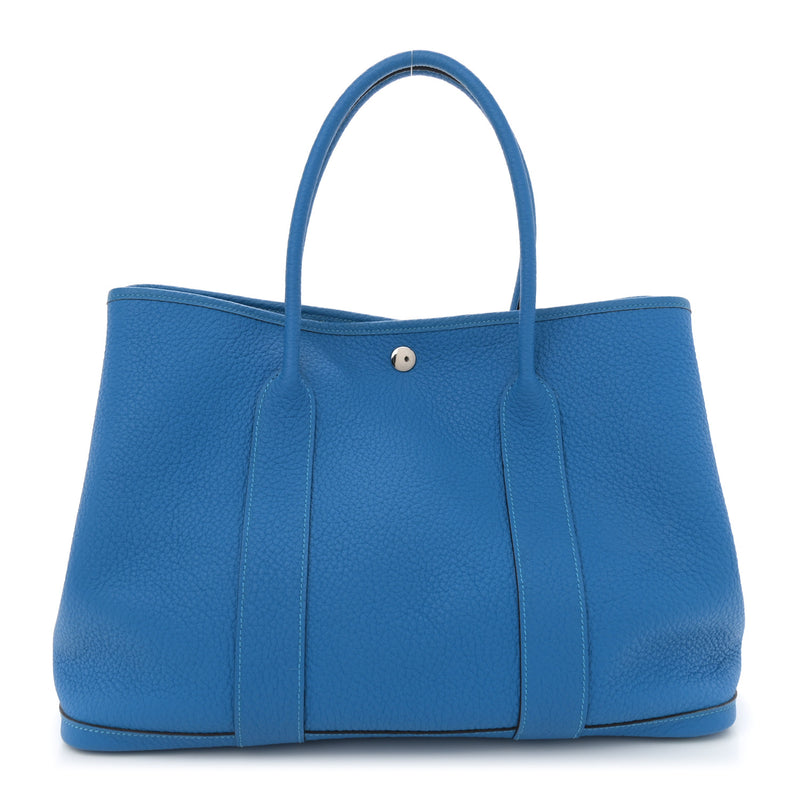  Hermes Negonda Garden Party Tote 36 MM Bleu Hydra