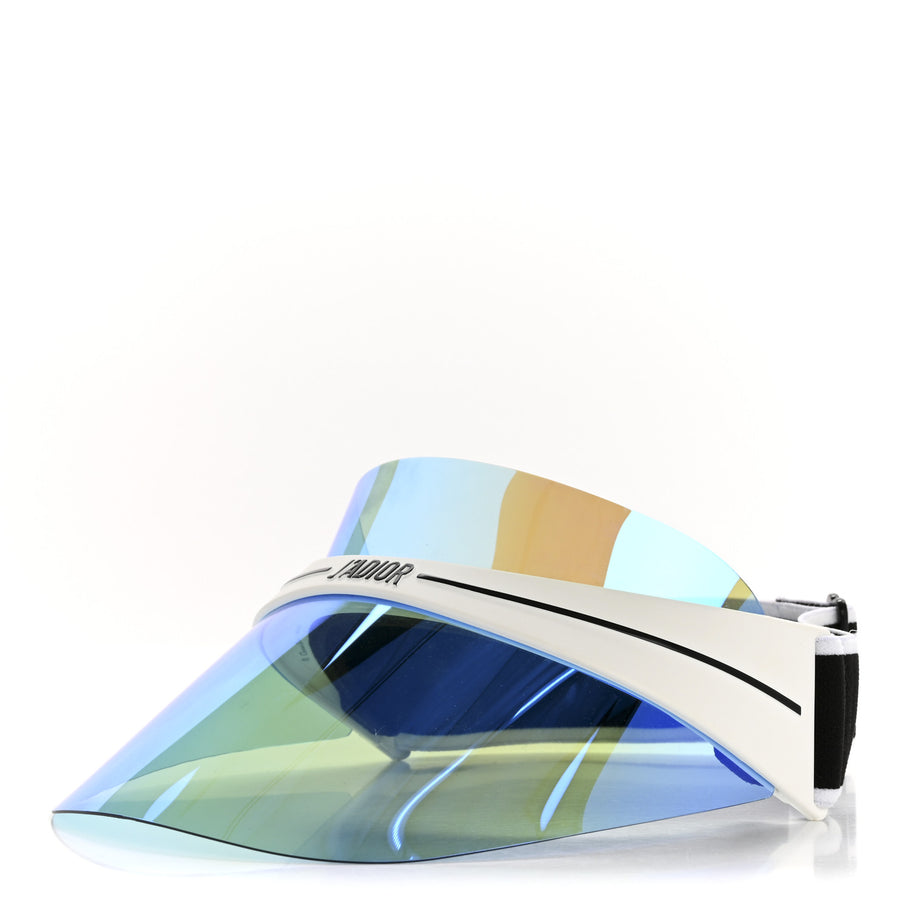 Christian Dior Mirrored DiorClub1 Sun Visor Blue Image 1