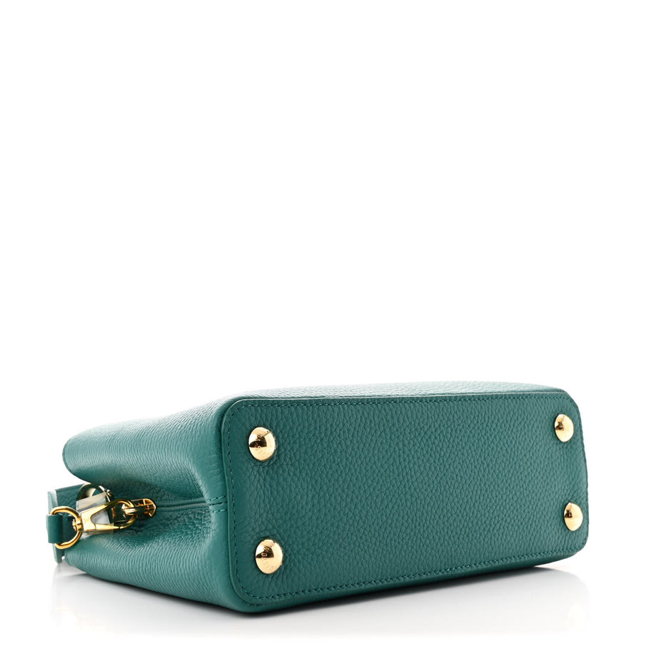 Louis Vuitton Taurillon Capucines BB Vert Image 4