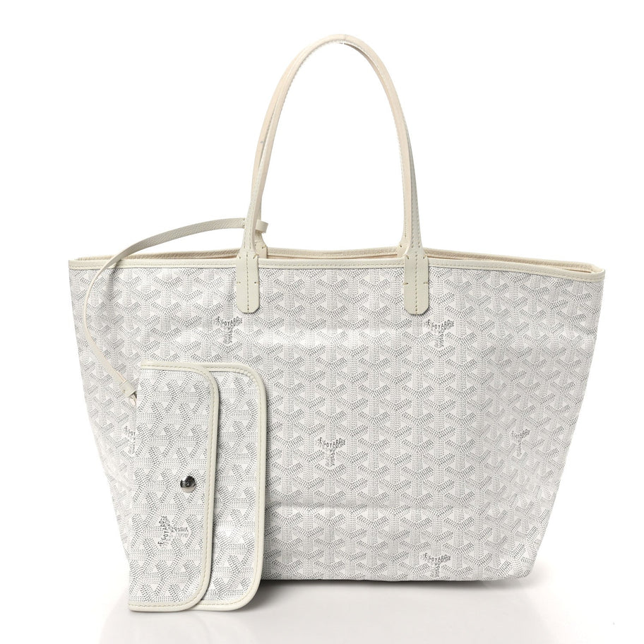 Goyard Goyardine Saint Louis PM White Image 3