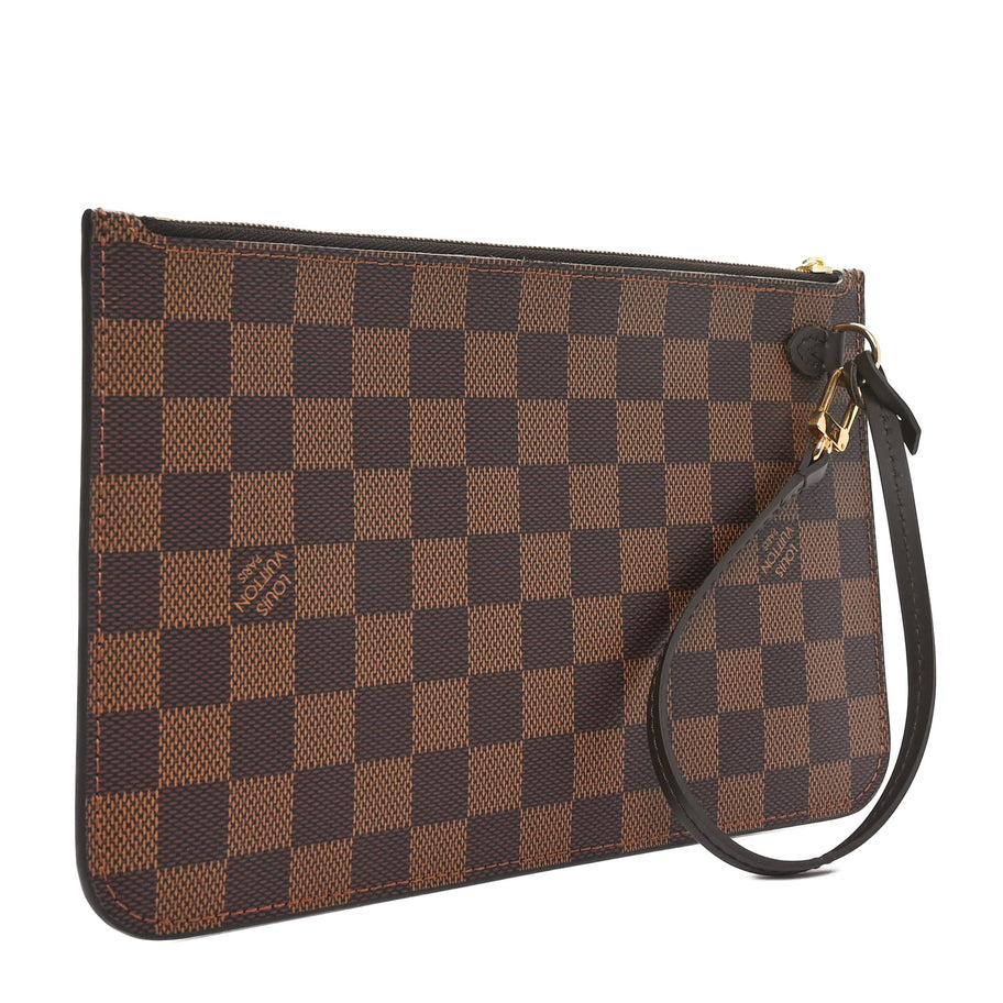 Louis Vuitton Damier Ebene Neverfull MM GM Pochette Image 3