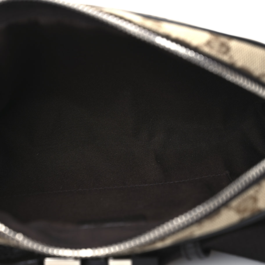 Gucci Monogram Belt Bag Dark Brown Image 5