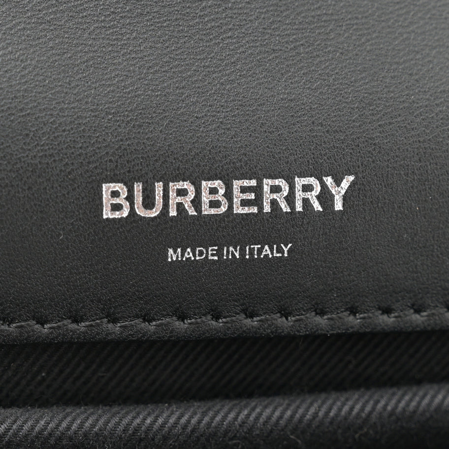 Burberry Lambskin Quilted Small Lola Bag Bright Red Orange Image 6