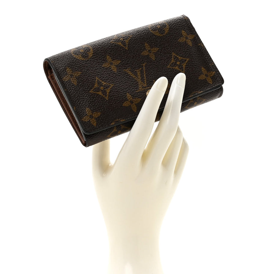 Louis Vuitton Monogram Porte-Monnaie Tresor Wallet Image 2