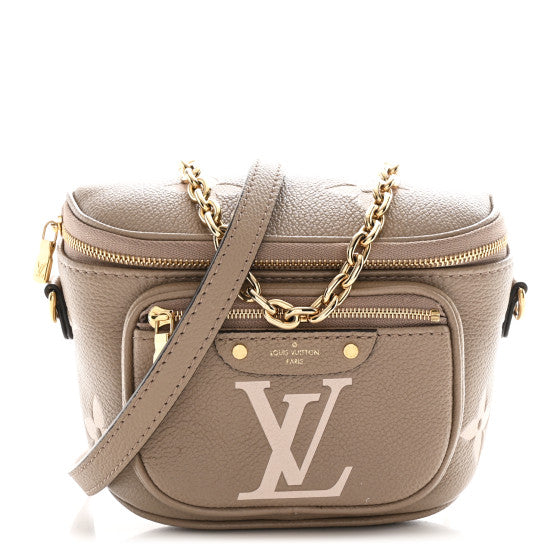  Louis Vuitton Empreinte Mini Bumbag Tourterelle Cream