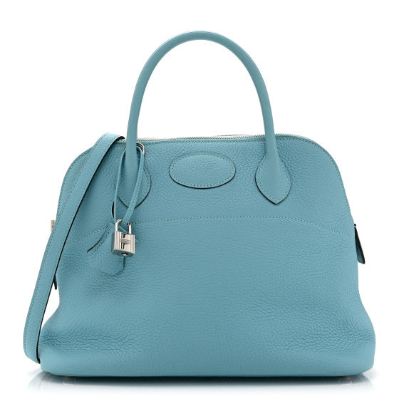 Hermes Taurillon Clemence Bolide 31 Bleu Atoll Image 1