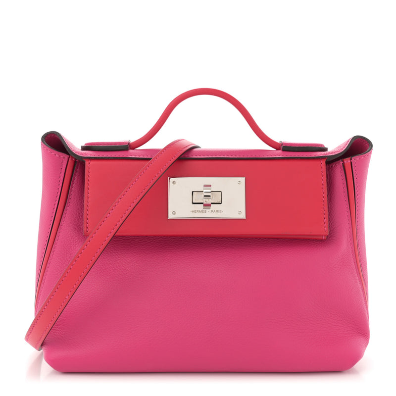  Hermes Evercolor Swift 24/24 21 Rose Mexico Rouge De Coeur Rose Mexico Rouge de Coeur