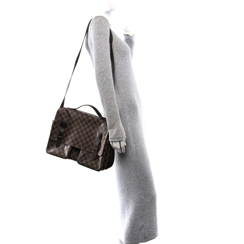  Louis Vuitton Damier Ebene Broadway Messenger Bag