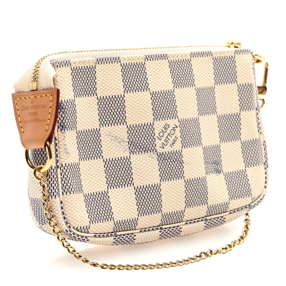 Louis Vuitton Damier Azur Mini Pochette Accessories Image 3