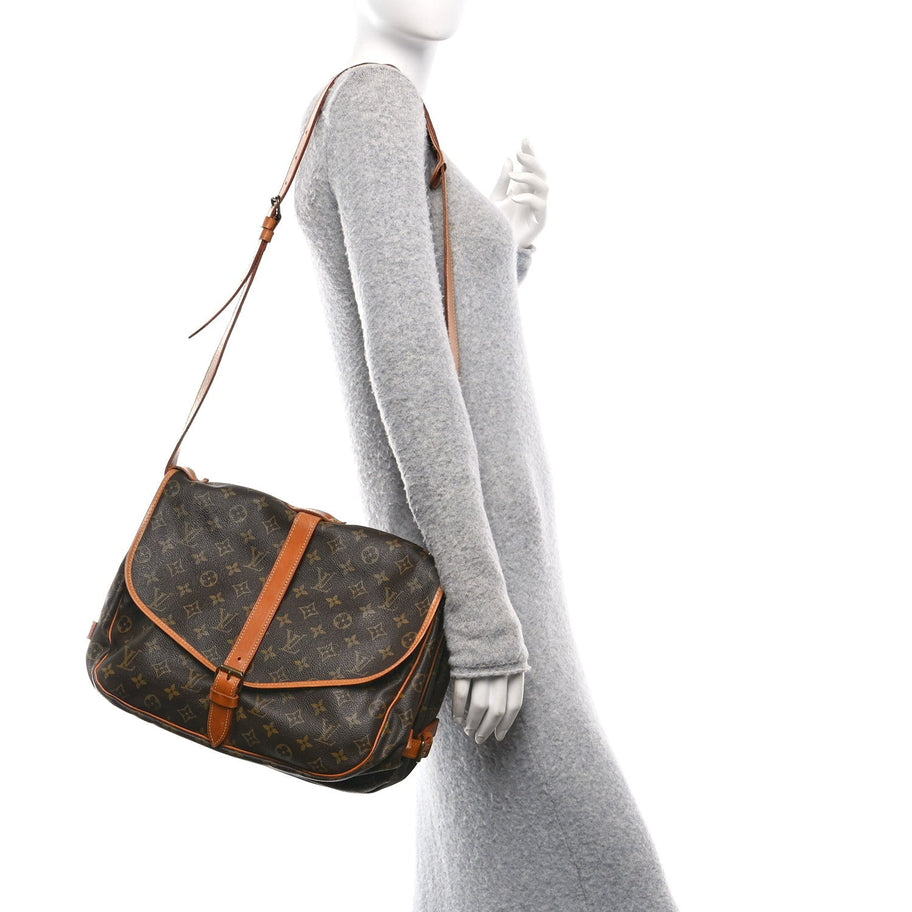 Louis Vuitton Monogram Saumur 35 Image 2