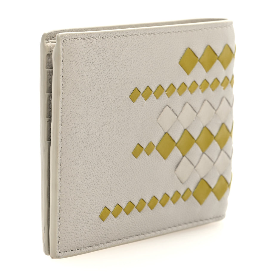 Bottega Veneta Nappa Intrecciato Bi-Fold Wallet Cement Image 3