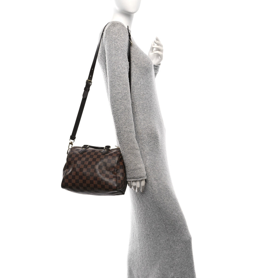 Louis Vuitton Damier Ebene Speedy Bandouliere 25 Image 2