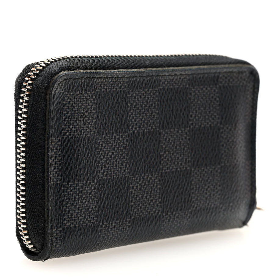 Louis Vuitton Damier Graphite Zippy Coin Purse Vertical Image 3