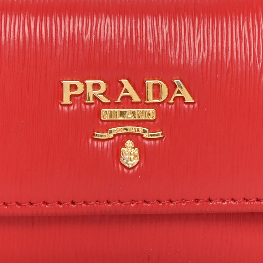 Prada Vitello Move 6 Key Holder Lacca Image 7