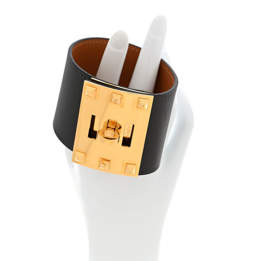 Hermes Swift Kelly Dog Bracelet Graphite Image 2