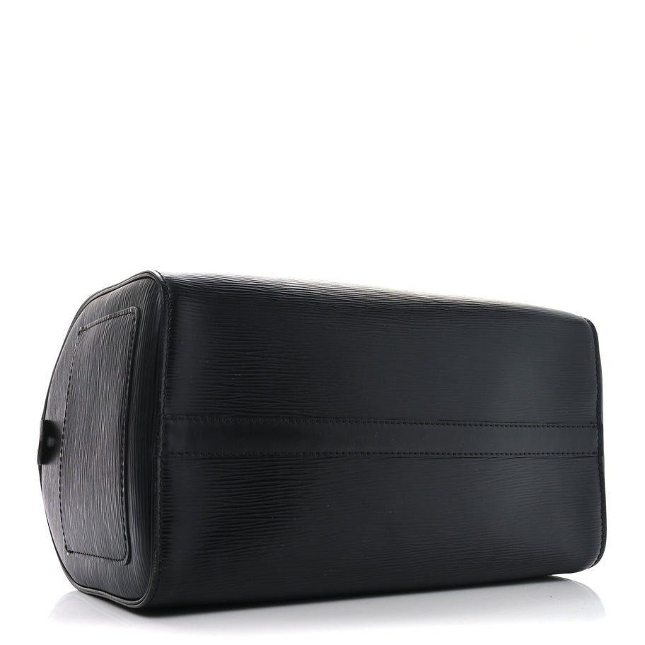 Louis Vuitton Epi Speedy 30 Black Image 4