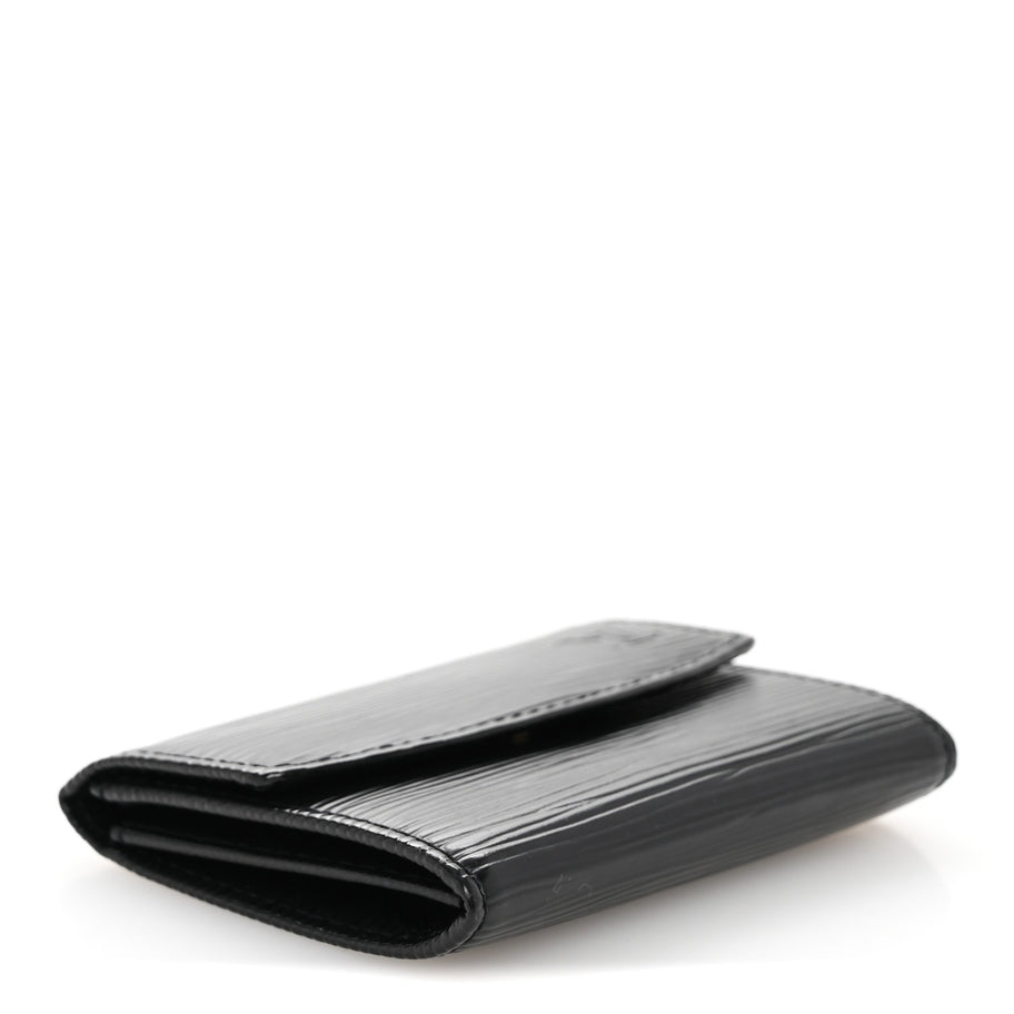 Louis Vuitton Epi Porte-Monnaie Simple Coin Purse Black Image 4