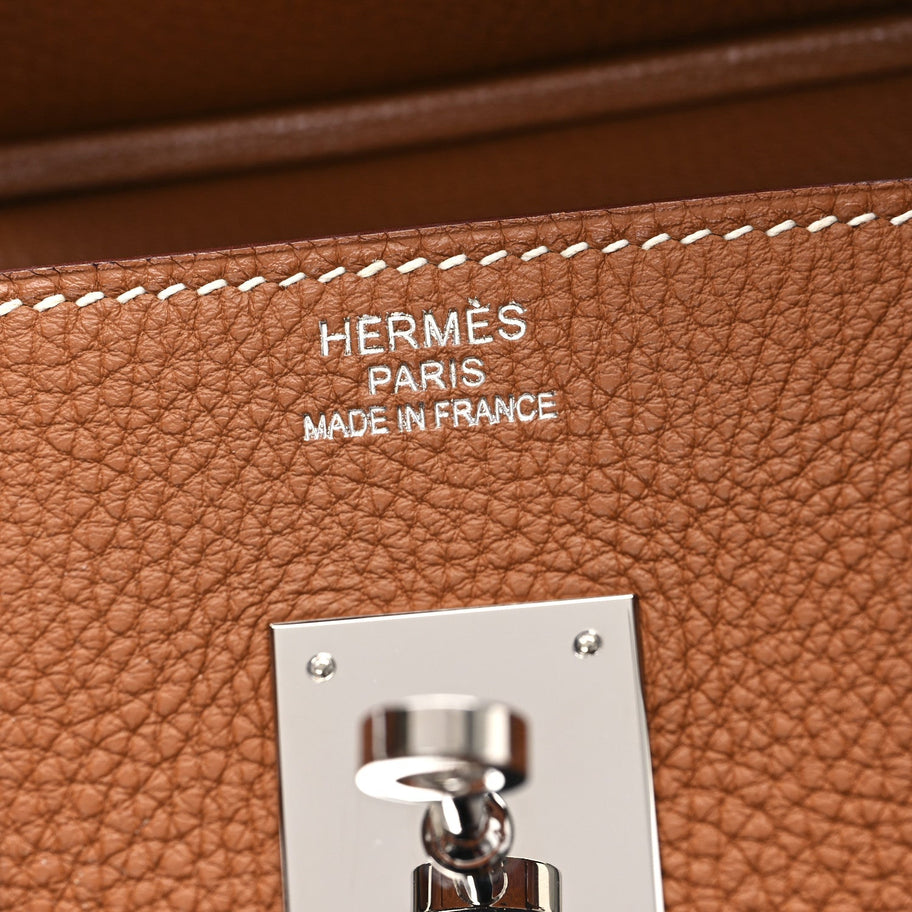 Hermes Togo Birkin 35 Gold Image 6