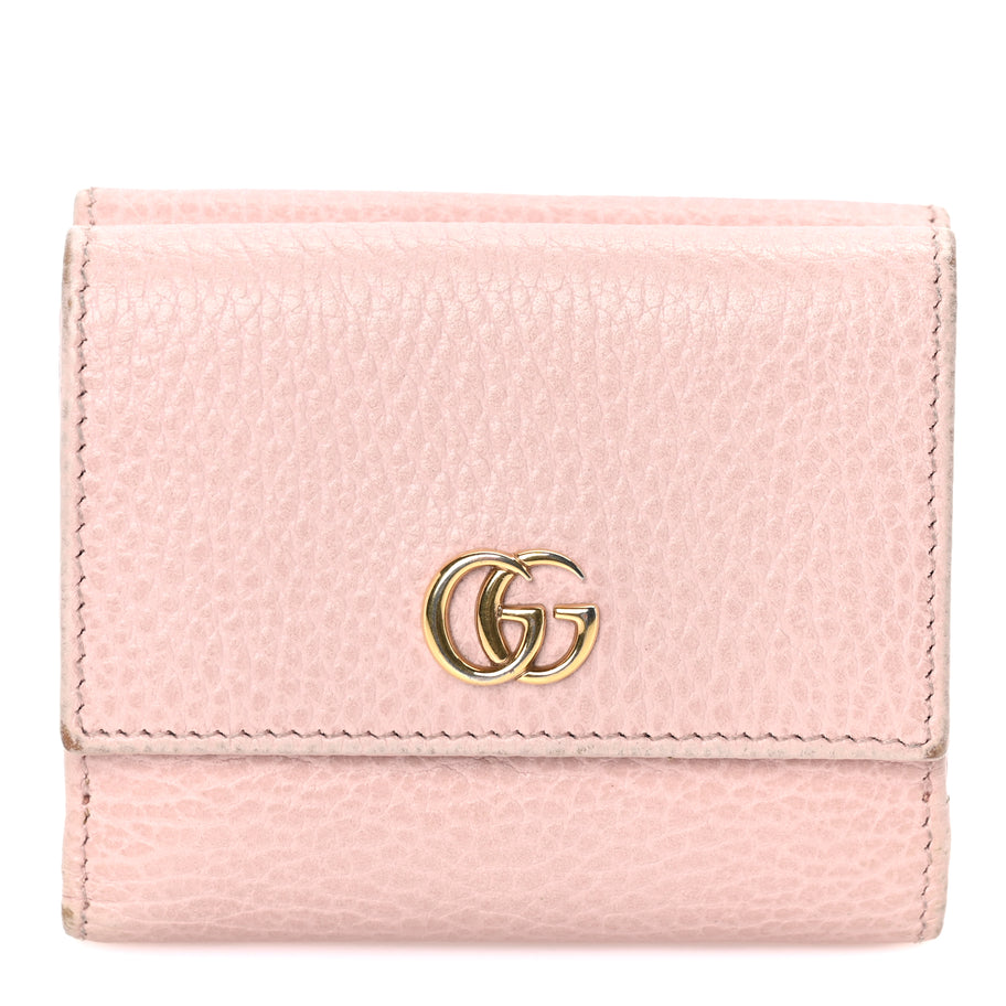Gucci Dollar Calfskin GG Marmont Compact Wallet Box Image 1