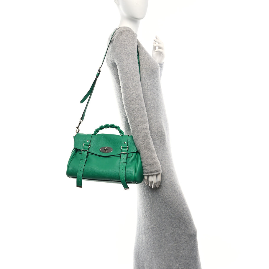 Mulberry Heavy Grain Medium Alexa Lawn Green Image 2