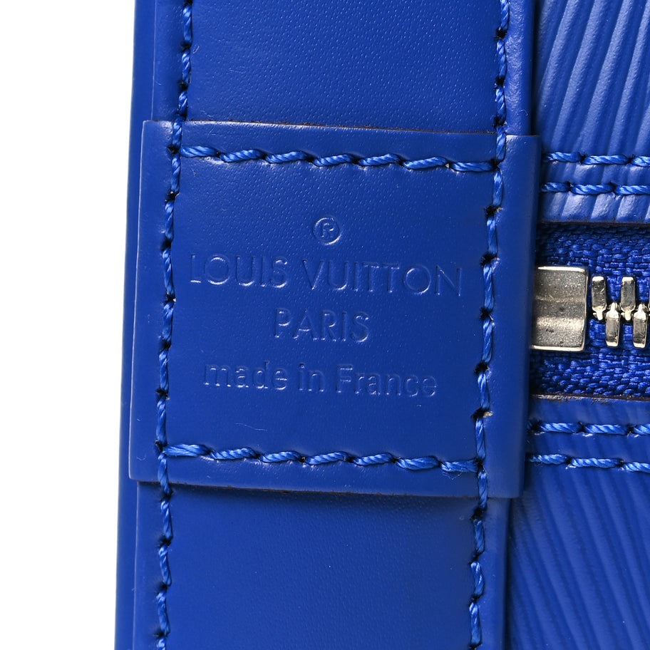 Louis Vuitton Epi Alma PM Blueberry Image 6