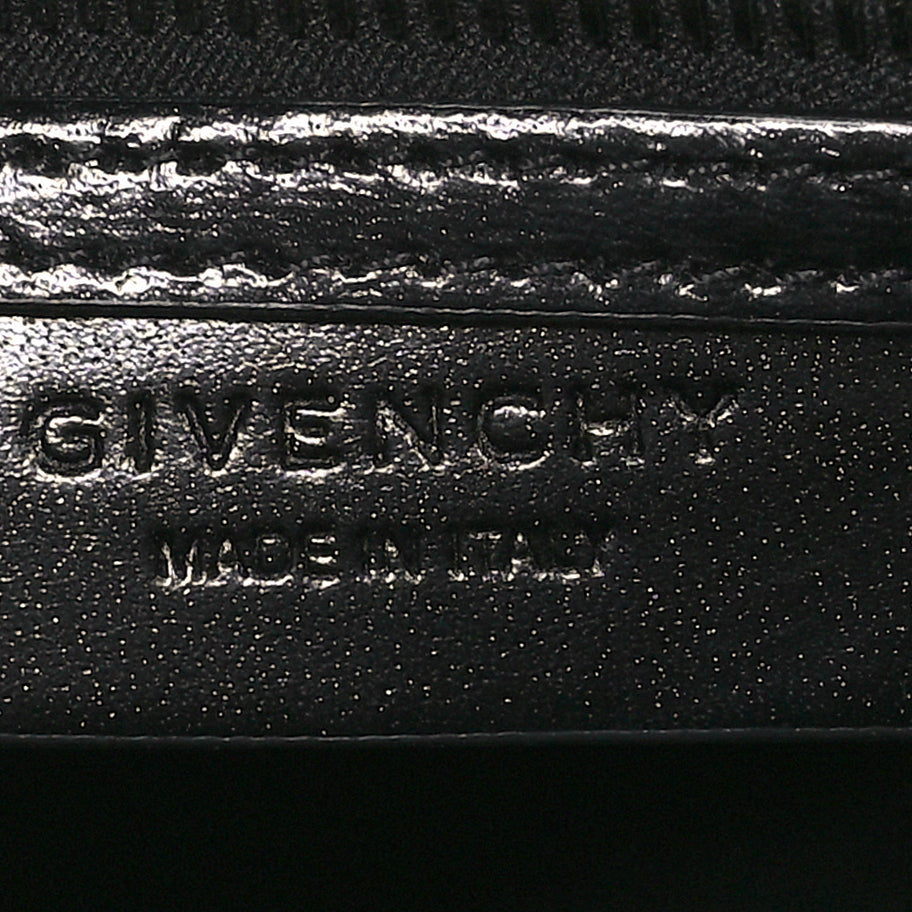 Givenchy Shiny Lord Calfskin Small Antigona Black Image 6