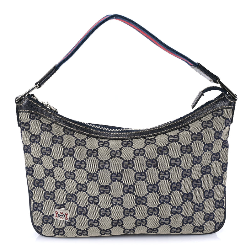  Louis Vuitton Monogram Medium Pop Hobo  Navy