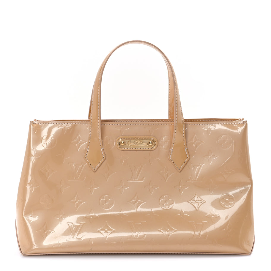 Louis Vuitton Vernis Wilshire PM Beige Image 1