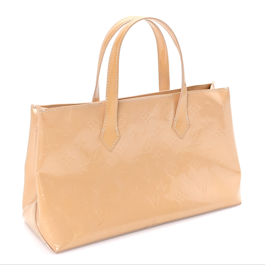 Louis Vuitton Vernis Wilshire PM Beige Image 2