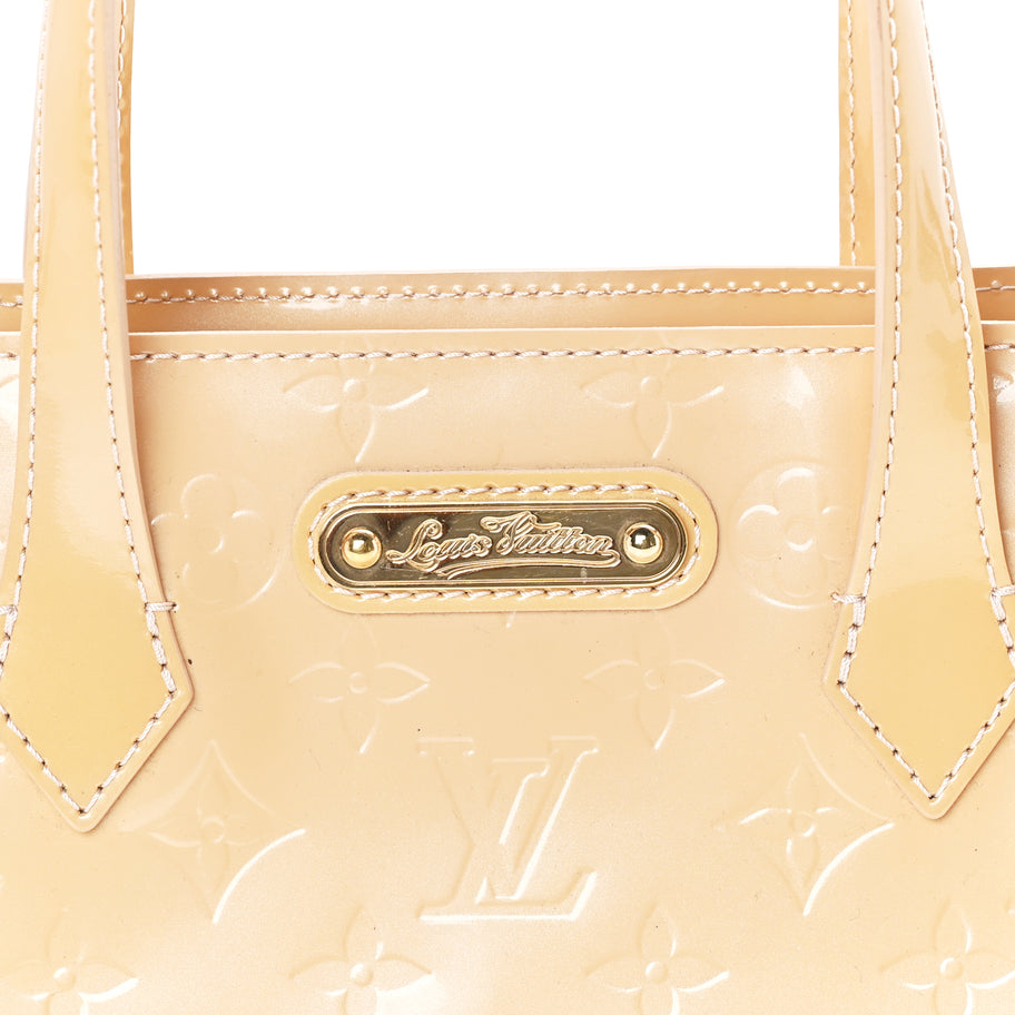 Louis Vuitton Vernis Wilshire PM Beige Image 6