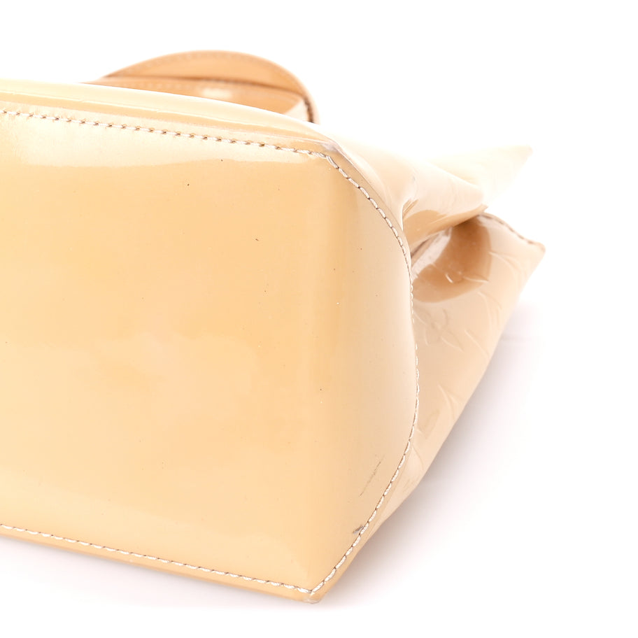 Louis Vuitton Vernis Wilshire PM Beige Image 8