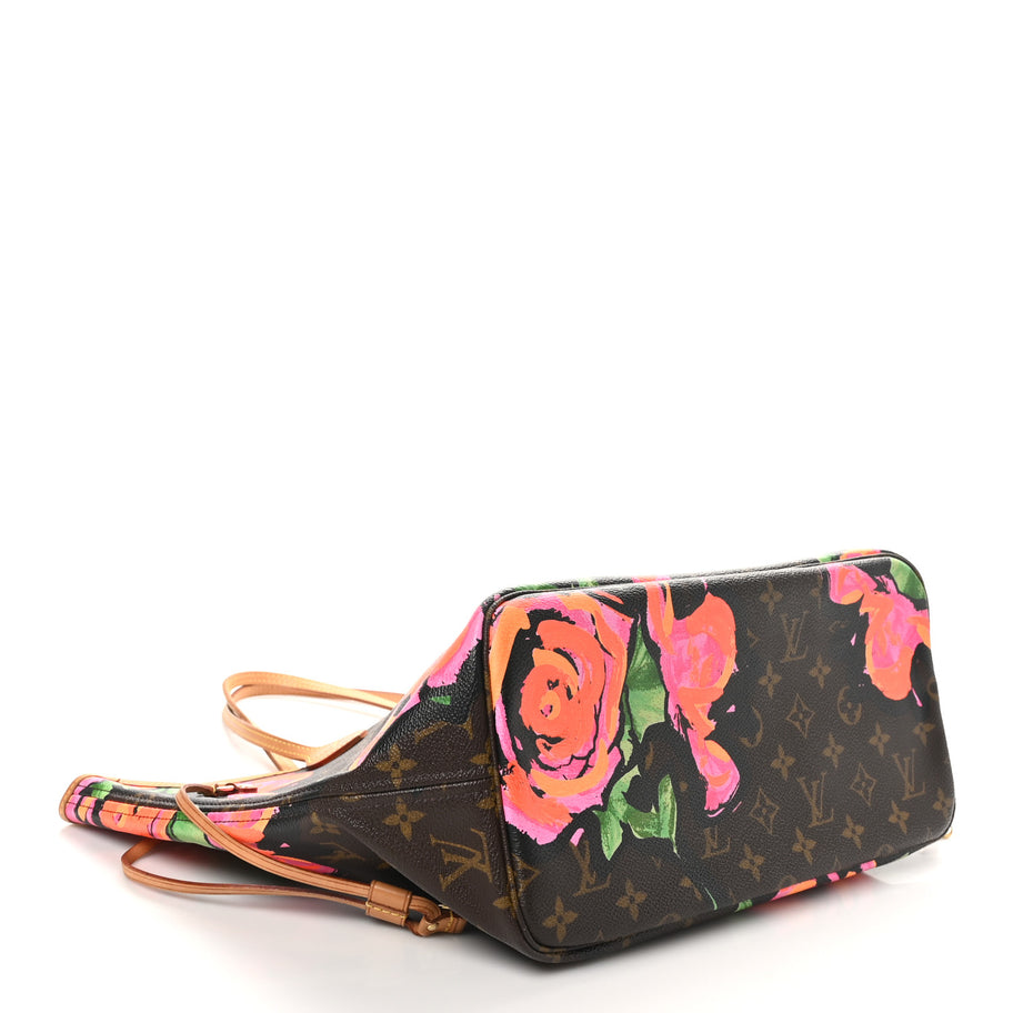 Louis Vuitton Monogram Roses Neverfull MM Image 4