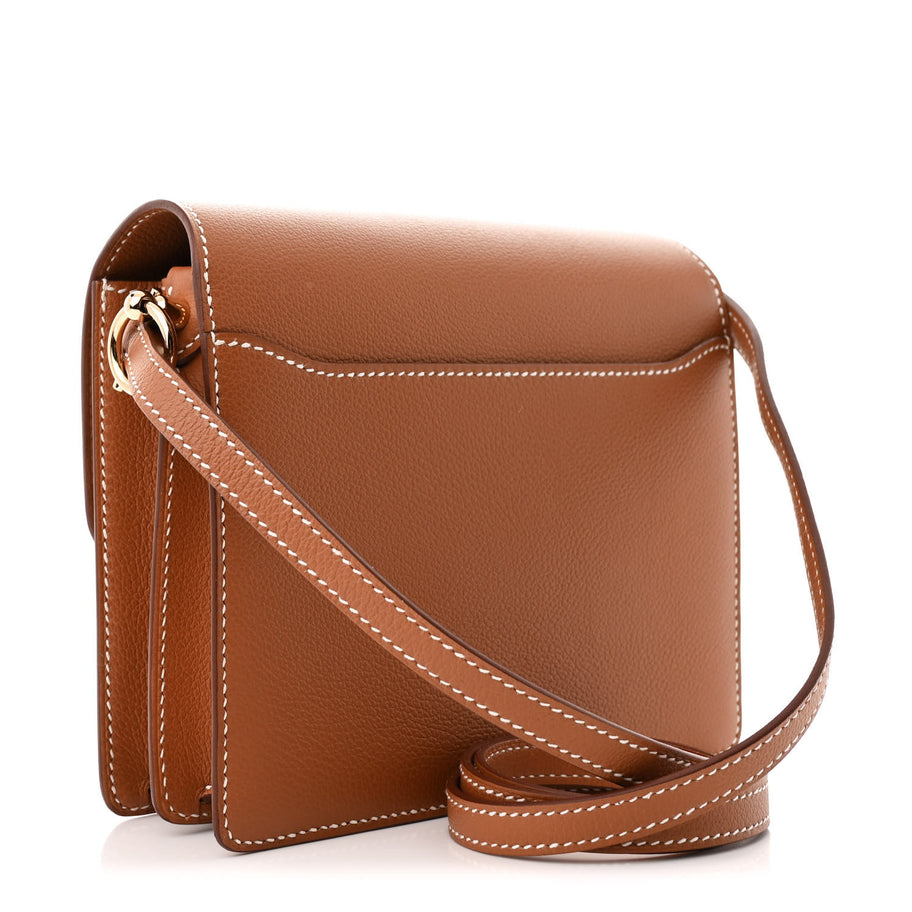 Hermes Evercolor Mini Sac Roulis Gold Image 3