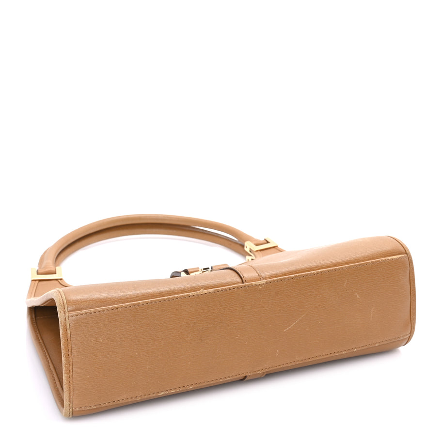 Gucci Calfskin Small Bardot Bag  Brown Image 3