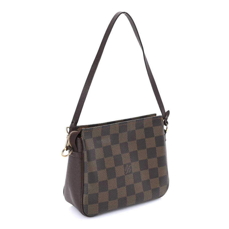 Louis Vuitton Damier Ebene Trousse Make Up Bag Pochette Image 2