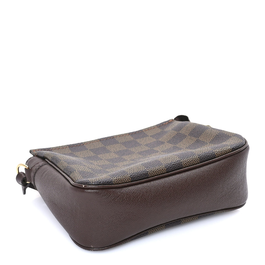 Louis Vuitton Damier Ebene Trousse Make Up Bag Pochette Image 3