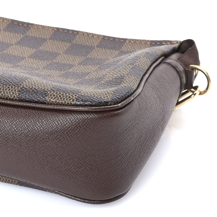 Louis Vuitton Damier Ebene Trousse Make Up Bag Pochette Image 8
